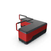 Scifi Furniture Red PNG & PSD Images
