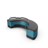 Scifi Furniture Blue PNG & PSD Images