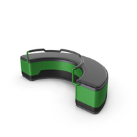 Scifi Furniture Green PNG & PSD Images