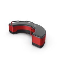 Scifi Furniture Red PNG & PSD Images