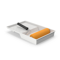 Paint Roller And Tray PNG & PSD Images