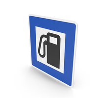 Swedish Sign Petrol Station PNG & PSD Images