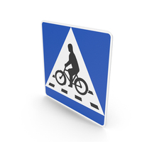 Swedish Sign Bike Crossing PNG & PSD Images
