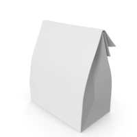 Paper Takeaway Bag White PNG & PSD Images