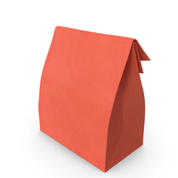 Paper Takeaway Bag Red PNG & PSD Images