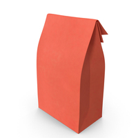 Paper Takeaway Bag Red PNG & PSD Images