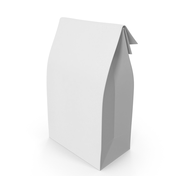 White Paper Bag Template