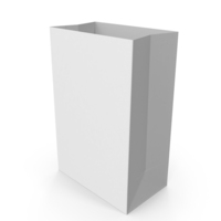 Paper Takeaway Bag White PNG & PSD Images