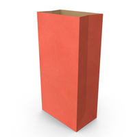 Paper Takeaway Bag Red PNG & PSD Images