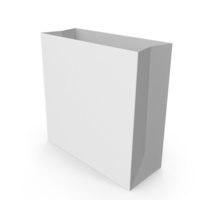 Paper Takeaway Bag White PNG & PSD Images