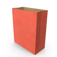 Paper Takeaway Bag Red PNG & PSD Images