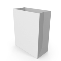 Paper Takeaway Bag White PNG & PSD Images