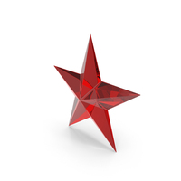 Star Red Glass PNG & PSD Images