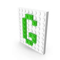 Building Toy Brick letter G PNG & PSD Images