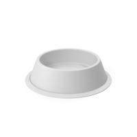 Monochrome Dog Food Bowl PNG & PSD Images
