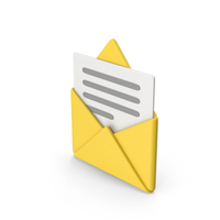 Cartoony Envelope PNG & PSD Images