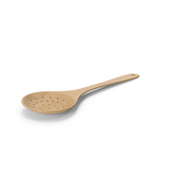 Wooden Kitchen Strainer Spoon PNG & PSD Images