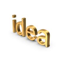 Idea Gold PNG & PSD Images
