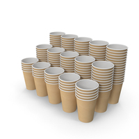 Paper Cups Kraft PNG & PSD Images
