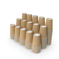 Paper Cups Kraft PNG & PSD Images