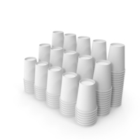 Paper Cups White PNG & PSD Images