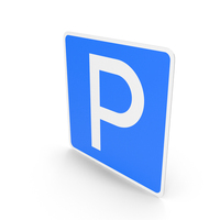 Lithuanian Sign Parking PNG & PSD Images