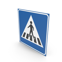 Dutch Sign Pedestrian Srossing PNG & PSD Images
