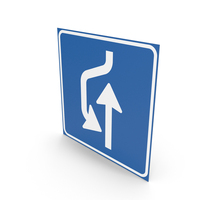 Dutch Sign Passing Area on Left Hand Side of the Road PNG & PSD Images