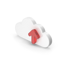 Cloud Upload Glass PNG & PSD Images