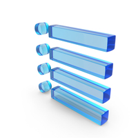 Bullet List Four Lines Menu PNG & PSD Images