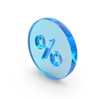 Round Percent Loan Symbol PNG & PSD Images