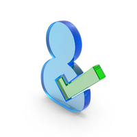 User Accept Web Symbol PNG & PSD Images