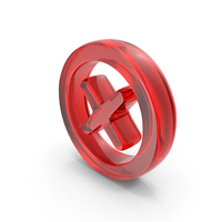 Wrong In Circler Frame PNG & PSD Images