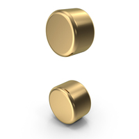 Gold Colon Symbol PNG & PSD Images