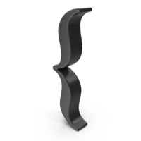 Black Left Curly Bracket Symbol PNG & PSD Images