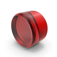 Red Glass Dot Symbol PNG & PSD Images