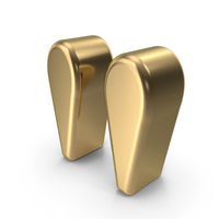 Gold Quotes Symbol PNG & PSD Images