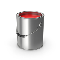 Red Paint Can PNG & PSD Images