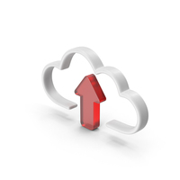 Cloud Upload Glass PNG & PSD Images