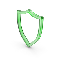 Shield Line Glass PNG & PSD Images