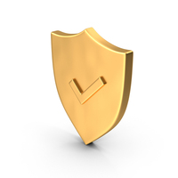 Shield Gold PNG & PSD Images