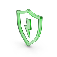 Shield  Line Glass PNG & PSD Images