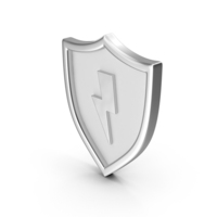 Shield Line Chrome PNG & PSD Images
