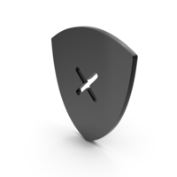 Crossed Shield Web Symbol PNG & PSD Images