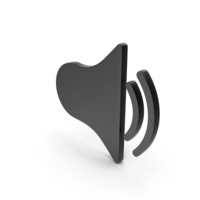 High Speaker Volume Symbol PNG & PSD Images