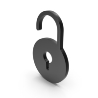 Unlock Web Secure Icon PNG & PSD Images