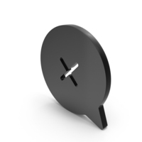 Cross Chat Bubble Messenger Symbol PNG & PSD Images
