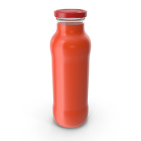 Tomato Juice Bottle PNG & PSD Images