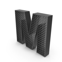 Wire Fence Letter M PNG & PSD Images