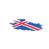 Iceland Map PNG & PSD Images
